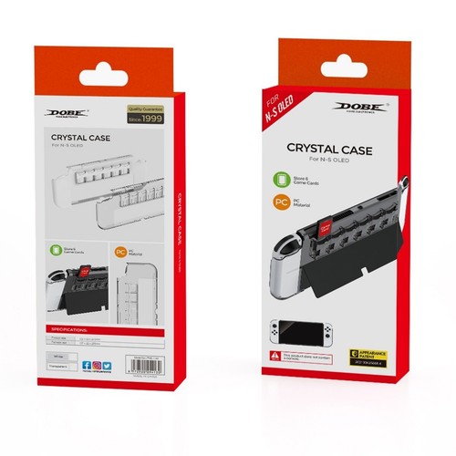 Dobe Nintendo Switch OLED Protective Case Kit - Hard Shell Cover For N-S OLED - Picture 7 of 7