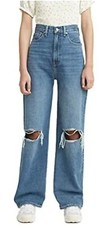 NEW- Levi's Women's Premium High Loose Jeans Size-23x31