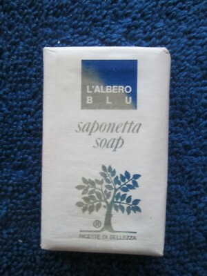 Hotelseife Miniseife  L´ALBERO  B L U   saponetta soap  15 g