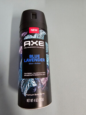 Axe Fine Fragrance Collection Deodorant Spray Blue Lavender Mint