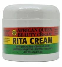 African Queen Beauty Cream Rita Cream 4 Oz / 113.2 g
