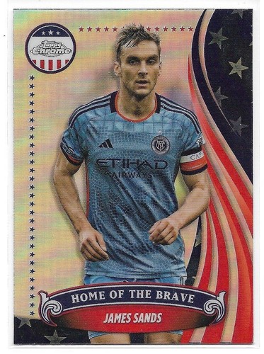 Insertos MLS 2024 Topps cromados, paralelos S/N y refractores - 50% de descuento por volumen - Imagen 44 de 173