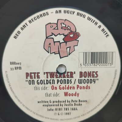 Pete 'Tweaker' Bones   On Golden Ponds / Woody