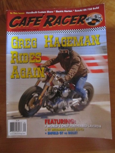 MOTORBIKE MAGAZINE CAFE RACER ISSUE #34 AUG/SEPT 2014 GREAT ** MUST SEE ...