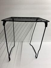 12" Tall Folding Metal Wire School Locker Shelf Stackable Storage Book Organizer