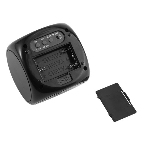 LCD Digital Wall Projection Voice Talking Temperature Display LED Alarm Clocks - Picture 6 of 10