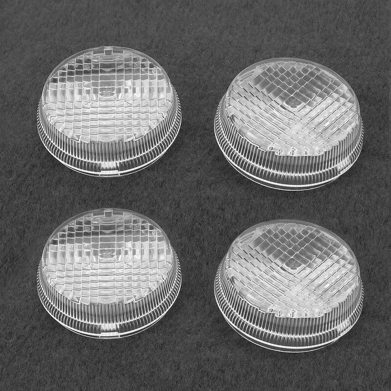 4Pcs Turn Signal Light Lens Cover For Honda Shadow Spirit Fury VT 400 750 1300 Foto 2 de 4
