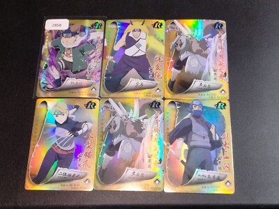 Yugito Nii 6 Card Naruto Shippuden Trading Card Anime CCG | eBay