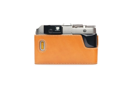 Genuine Real Leather Half Camera Case Bag Cover for Contax G1 Film Camera - Picture 25 of 31