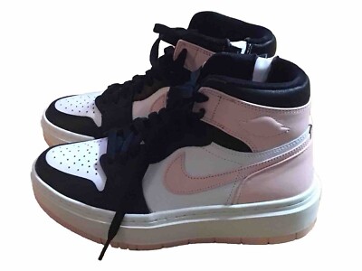 Nike Air Jordan 1 High Elevate Pink White Black Sneakers Women