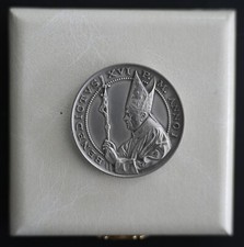 Pope Benedict Limited Edition Commemorative Coin Official VATICAN Silver 2005