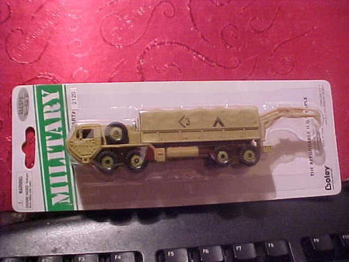 OSHKOSH HEMTT TRUCK TRANSPORTER IN DESERT PAINT MADE BY BOLEY