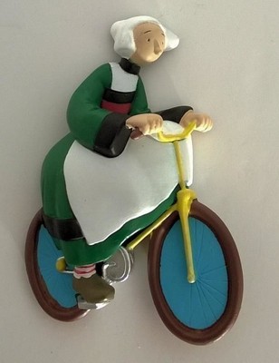 Merchandising Becassine: Plastoy - Calamita Becassine Con Bicicletta
