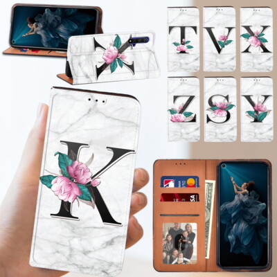 Für Huawei Honor 8A/9X/20Lite/NOVA 5T Handyhülle Leder Flip Geldbörse Buch Cover