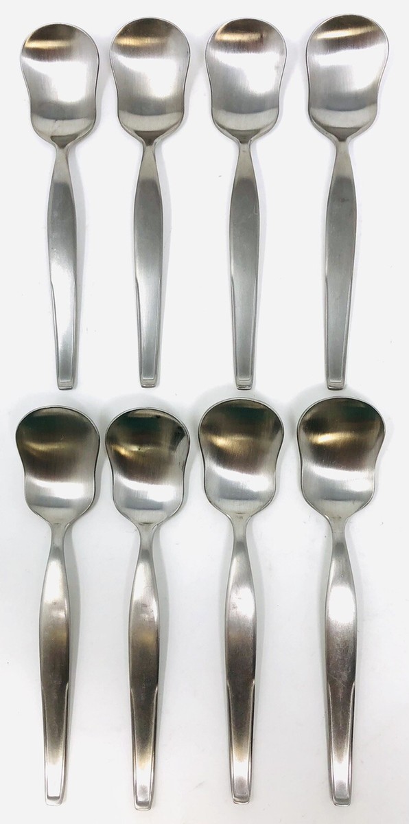 NORITAKE FANTASY 8 DEMI TASSE SPOONS 5 1/4