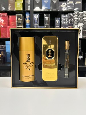 Paco Rabanne Million Golden Oud Piece Set Parfum Intense for