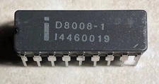 Intel D8008-1 Microprocessor - NOS - Very rare !