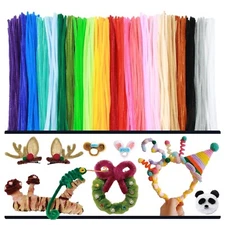 230 PCS Pipe Cleaners For Craft 20 Colors Chenille Stems Art And Craft Supplies