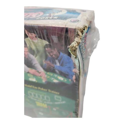 TDC Games Texas Hold'Em Caribbean Stud Poker Trainer Home Casino Game Set - Picture 3 of 6