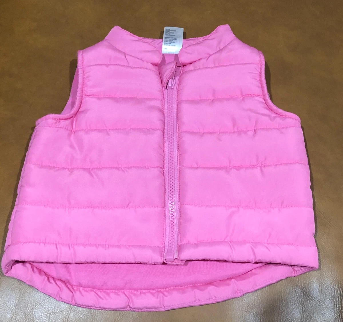 Baby girl puffer best sale vest