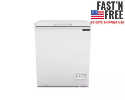 [HOT SALE] 5.0 Cu. ft. Chest Freezer, White , EFRF5003, NEW USA