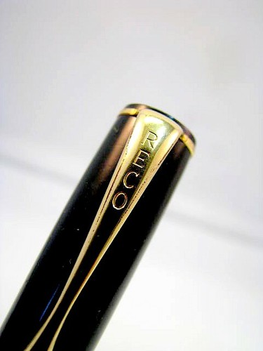Reco 512 de Ric-Lei pluma estilográfica pluma pluma pluma pluma pluma pluma pluma oro 14K 585 alrededor de 1936 - Imagen 6 de 8