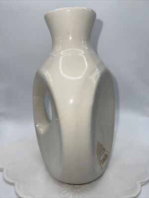 Vintage White Ceramic Dimple Pinch Scotch Whiskey decanter | eBay