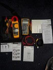 fluke 116 multimeter with 323 clamp meter plus leads hvac