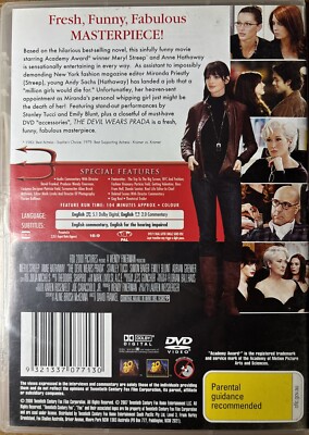 DVD: The Devil Wears Prada - 2006 Comedy Drama, Former Rental | eBay
