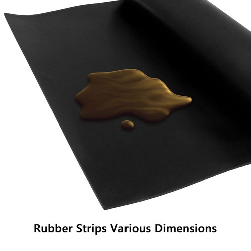 Neoprene Rubber Sheet 1/8" Thick x 16" Wide x 30" Long, Solid Rubber Sheets - Picture 4 of 4