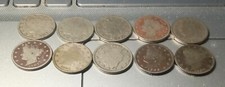 10 V Nickels No Cents Liberty Various Dates and Conditions