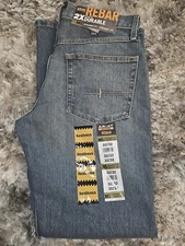 Mens Ariat Rebar Carbine M4 Relaxed Boot Cut Denim Jeans DuraStretch 10016221
