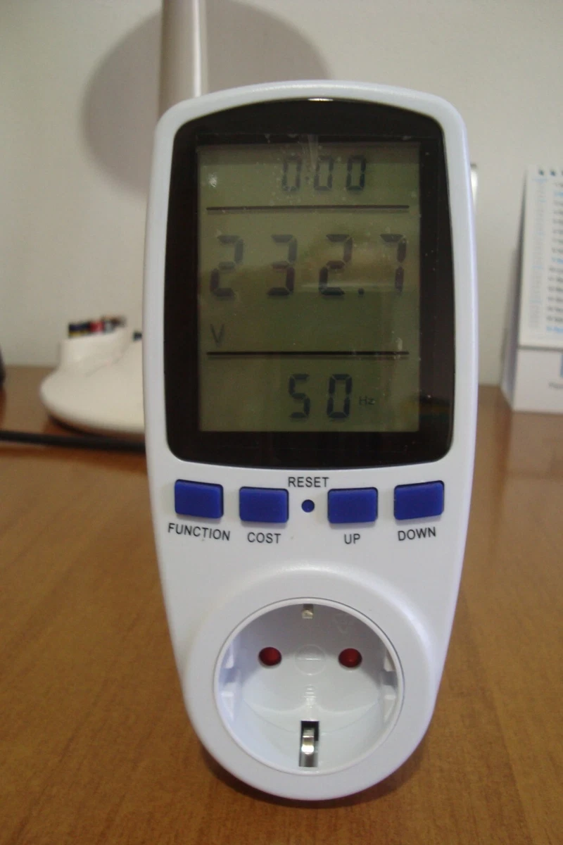 Misuratore Consumo Elettrico VST ST2400A - 120V, 2400W, Monitor Energia KWh Usato Testato - Foto 5