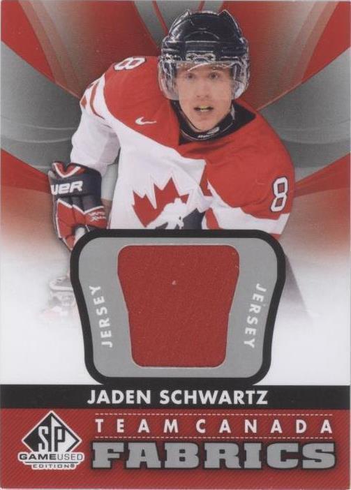 2012-13 SP Game Used Edition - Jaden Schwartz #TC-22 - 1 of 1