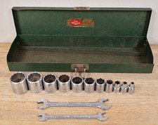 Incomplete Vtg S-k Wayne Socket Tool Set In Original Box Incomplete Vtg S-k Wayne Socket Tool Set In Original Box