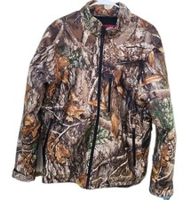 Milwaukee M12 Heated Gear Men's Large Camo Jacket No Battery Tested Hunting