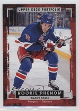 2015-16 Upper Deck Portfolio Rookie Color Photos Brady Skjei #205 6ki