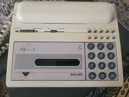 Téléphone/répondeur Philips TD9460 City Line - Photo 5/5