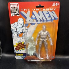 Marvel Legends Iceman X-Men Retro Card 6 Inch Figure MOSC Sealed