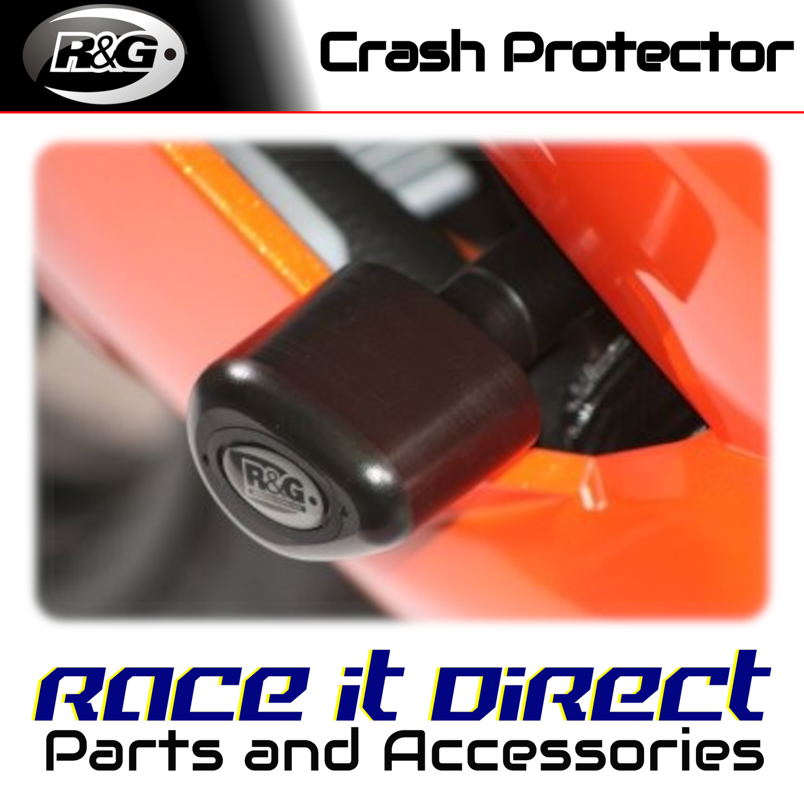 CP0204BL Crash Protectors Aero Style R&G