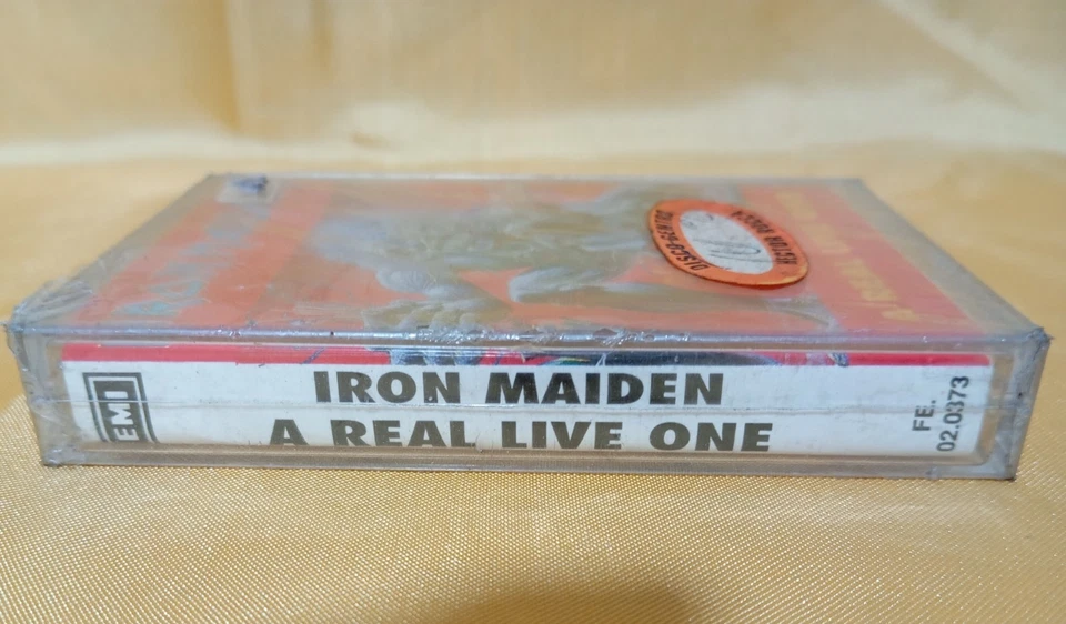 IRON MAIDEN A REAL LIVE ONE 1993 PERU MACHU PICCHU RARE STICKER NEW SEALED INKA - Image 3 of 4