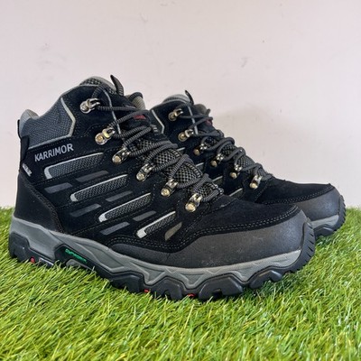 Karrimor Stiefel Größe 11 Herren Schwarz Mount Mid Wasserdicht Wandern Wanderschuhe
