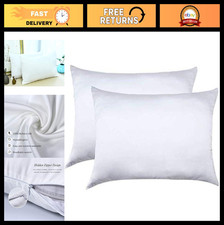 100 Mulberry Silk Pillowcases Set of 2 - Soft, Breathable, Hair Skin Care