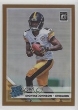 2019 Panini Donruss Optic Rated Rookie Bronze Prizm Diontae Johnson #177 0fw6