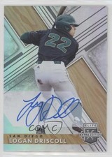 2019 Panini Elite Extra Edition Auto Logan Driscoll #73 Auto 19h0