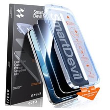 2 Pack Privacy Screen Protector for iPhone Air, 28  Anti Air 6.5 inches Black