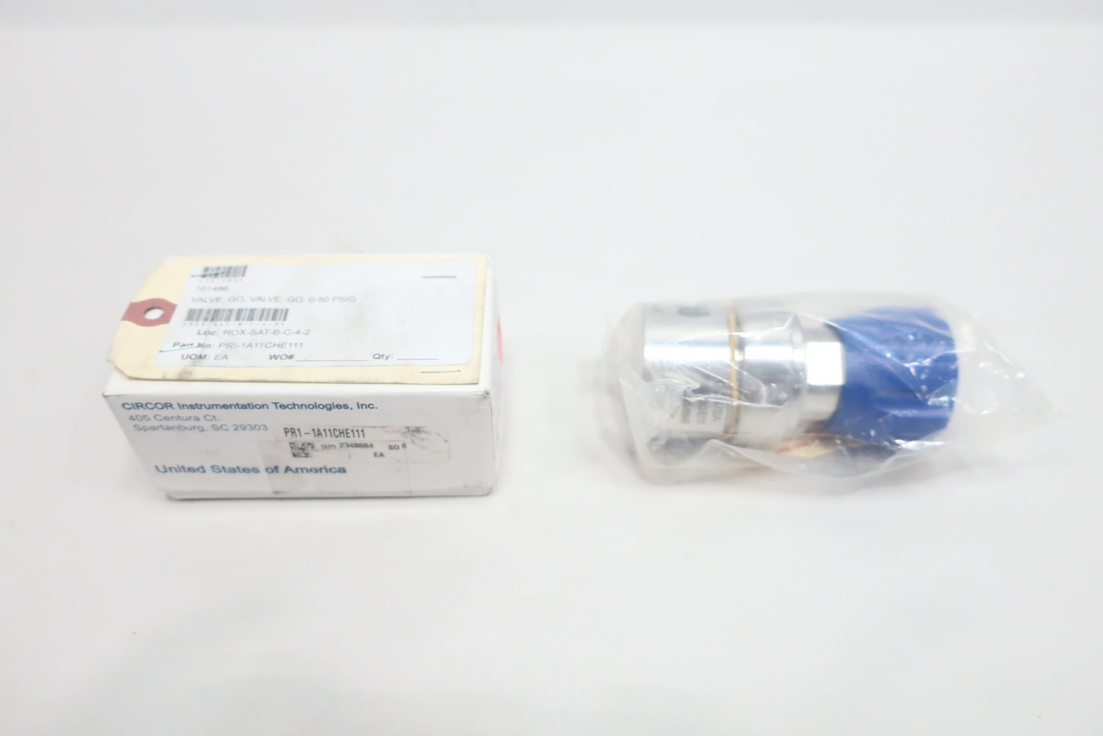 Go Regulator PR1-1A11CHE111 Pneumatic Regulator 1/4in Npt 0-50psi