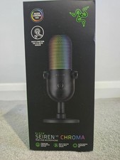 Razer Seiren V3 Chroma - RGB USB Microphone with Tap-to-Mute Brand New Sealed