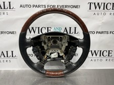 2003-2006 Acura MDX Steering Wheel Leather & Wood Radio Cruise Control Voice OEM