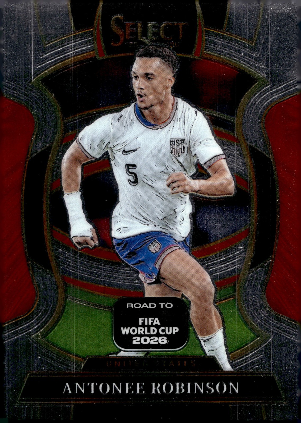 2025-26 Panini Select Road to FIFA World Cup #84 Antonee Robinson